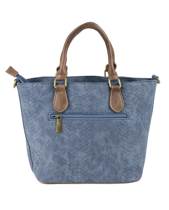 Mala Shopper de Mulher Azul