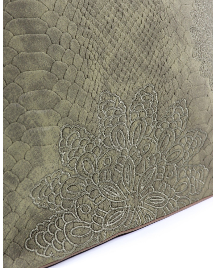 Mala Shopper de Mulher Kaki