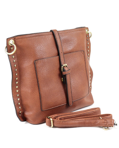 Mala Feminina Camel de Formato Quadrado