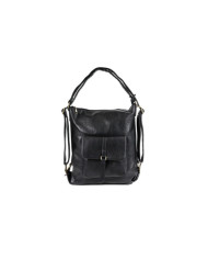 Women's Black Adjustable Strap Suitcase