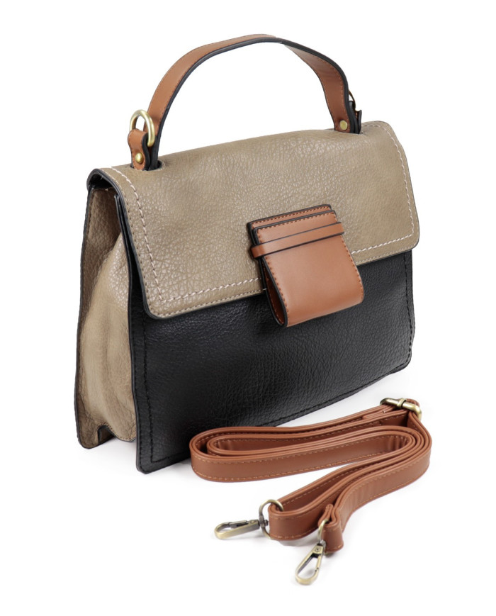 Mala Preta de Mão Feminina Elegante