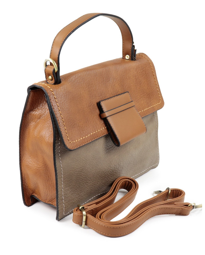 Women's Hand Taupe Bag Elegant