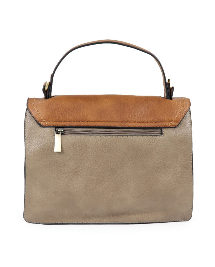 Women's Hand Taupe Bag Elegant