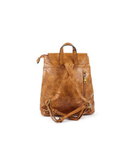 Camel Women's Bag with Squares on the Front