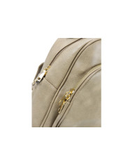 Taupe backpack with Frontal Pocket