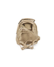 Mochila Taupe con bolsillo frontal