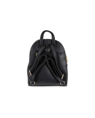 Black Backpack with Front Bag