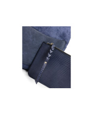 Blue Backpack with Front Bag