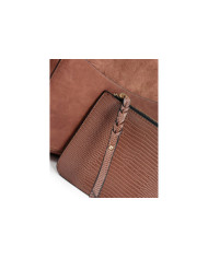 Brown Backpack with Front Bag