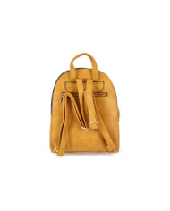 Mochila Mostarda com Bolsa Frontal