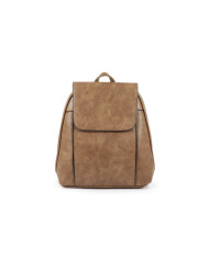 Mochila Taupe com Alças Ajustáveis