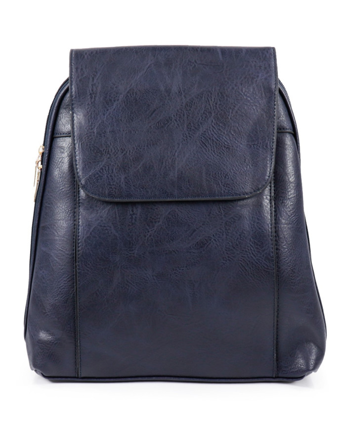 Blue Backpack with Adjustable Handles