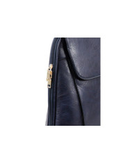 Blue Backpack with Adjustable Handles