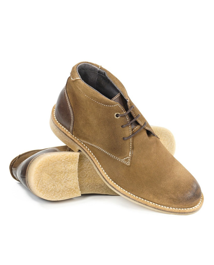 Botas de Homem Clássicas  em Camurça