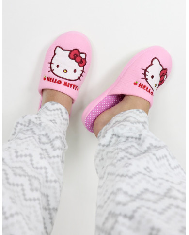 Chinelos de Quarto de Senhora Hello Kitty