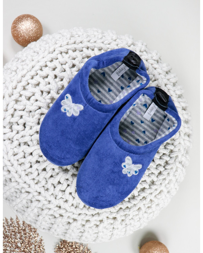 Pantufas de Mulher DeFonseca Azuis