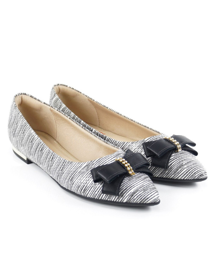 Lady Piccadilly Zapatos con patrón de cebra