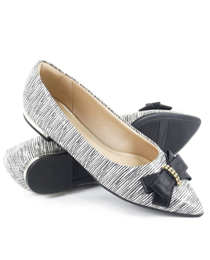 Lady Piccadilly Zapatos con patrón de cebra