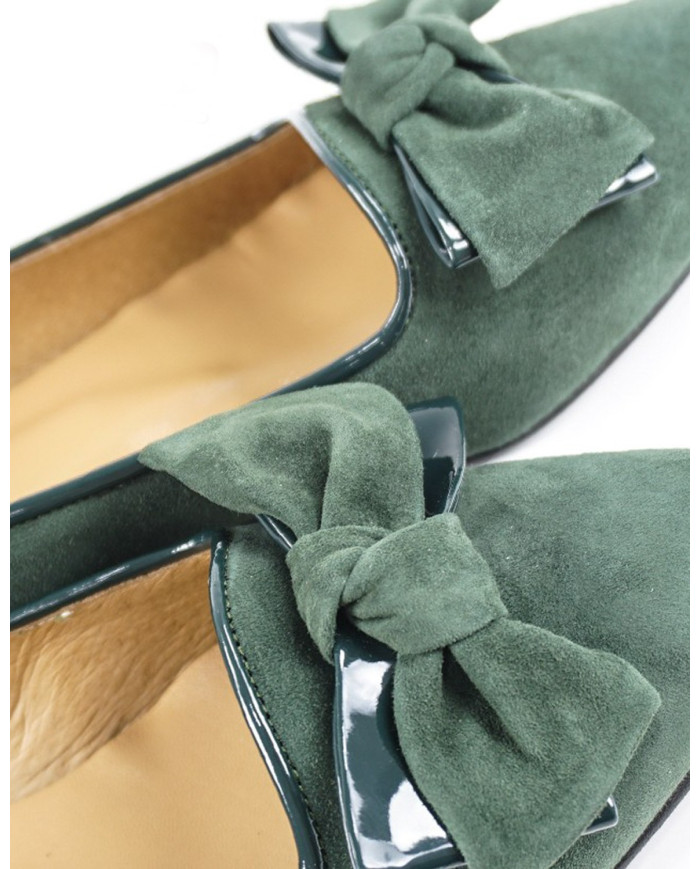 Zapatos con encaje en el frente