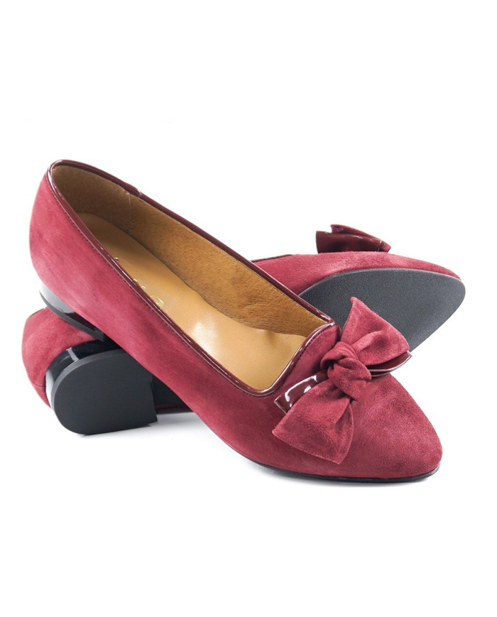 Zapatos con encaje en el frente