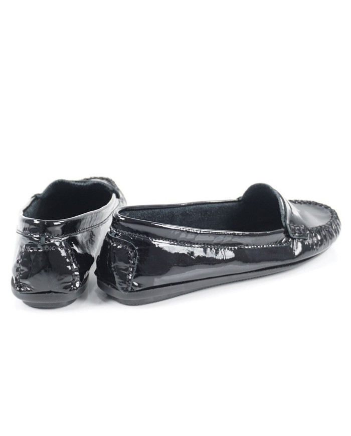 Damas Moccasins con Rubber Sole