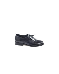 Ladies Black Oxford Shoes with Oranges and Cordon Wholesalers