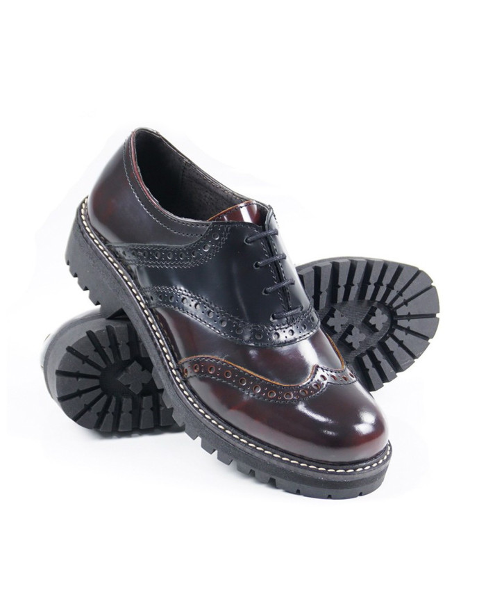 Zapatos de dama con efecto pulido