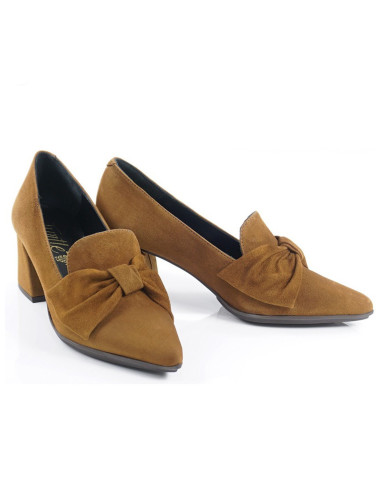 Sapatos de Mulher de Salto Quadrado