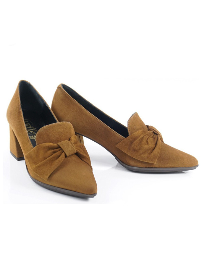 Sapatos de Mulher de Salto Quadrado