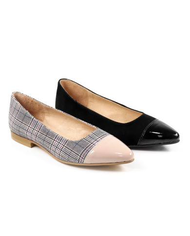 Women's Sabrinas with Envernized Front