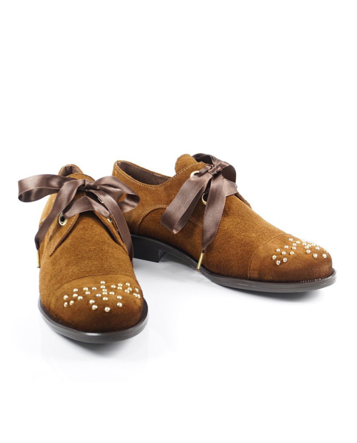 Sapatos Femininos Rasos com Laço de Cetim