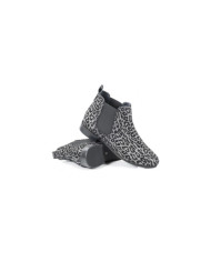 Leopard Women's Boots with Elastics on the Laterals
