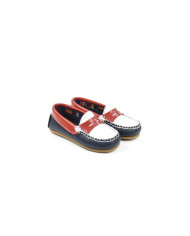 Tricolor Child Moccasins