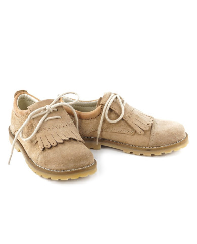 Children's Beje Taupe Shoes with Oranges and Wholesalers