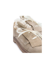 Zapatos para niños con naranjas y encaje