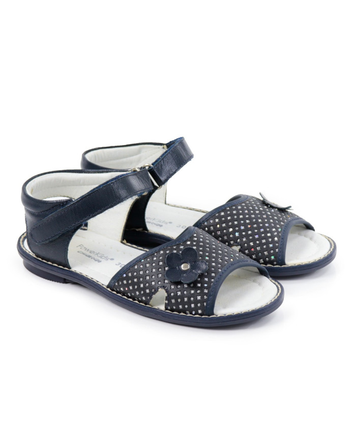 Sandalias de chicas con brillo