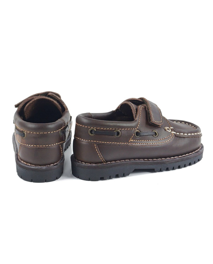 Sapatos de Vela de Menino com Tira em Velcro