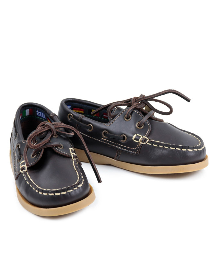 Sapatos de Vela de Criança com Atacadores