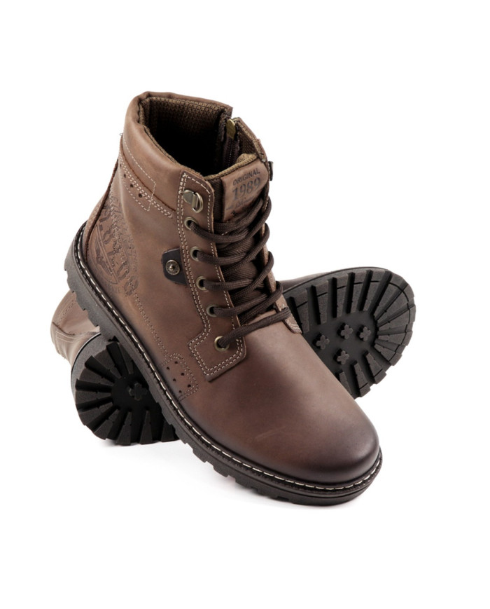 Men's Boots with Foot Lock