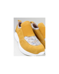 Women's shoes Ginova Yellow with Elastic