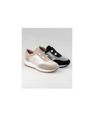 Ginova Women's Trainers with Pearls
