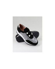 Black Lady Ginova shoes with Pearls