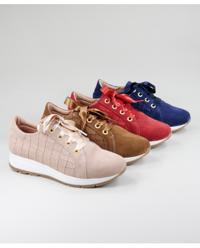 Zapatillas de Mujeres Ginova con Satin Wholesalers