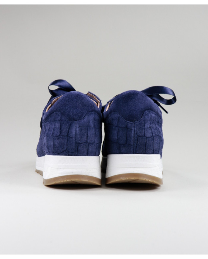 Ginova Women Sports in Blue with Satin Wholesalers