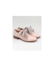 Oxford Ginova Nude Shoes with Fabric Wholesalers