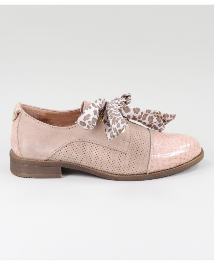 Oxford Ginova Nude Shoes with Fabric Wholesalers