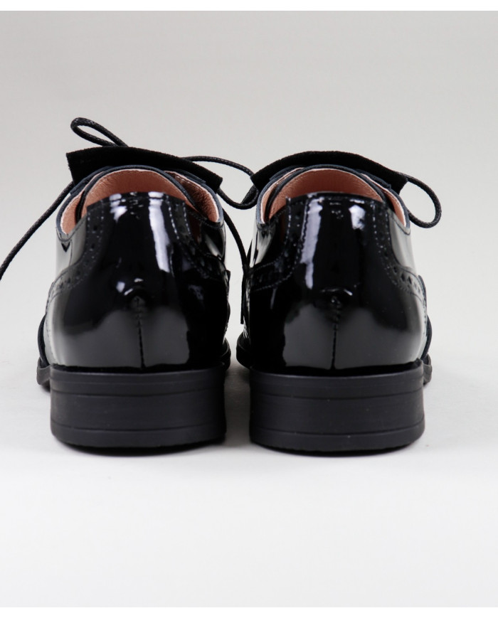 Zapatos Oxford Ginova con Naranjas en barniz