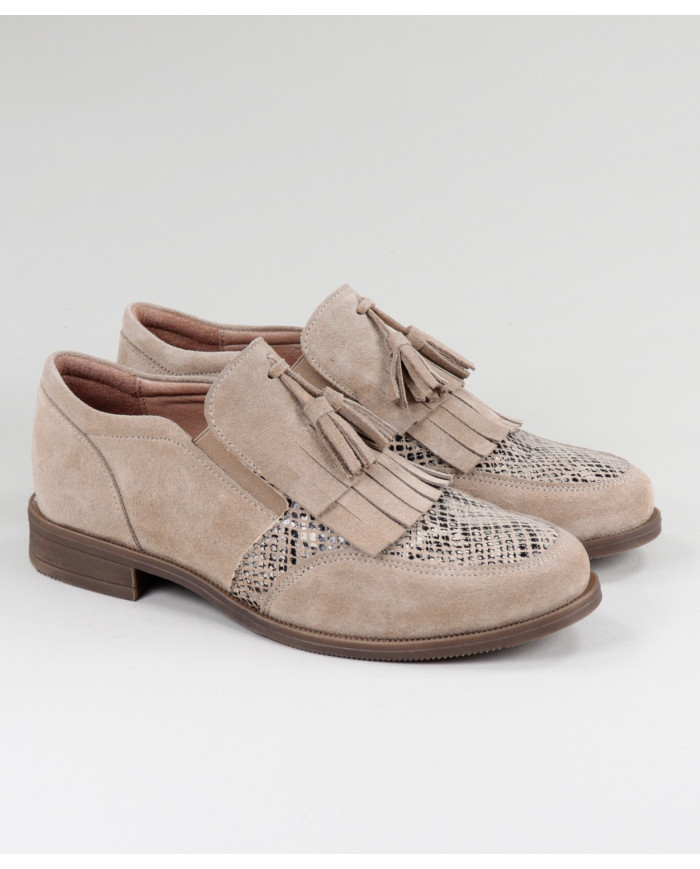Zapatos de mujer de Oxford Ginova con Berloque
