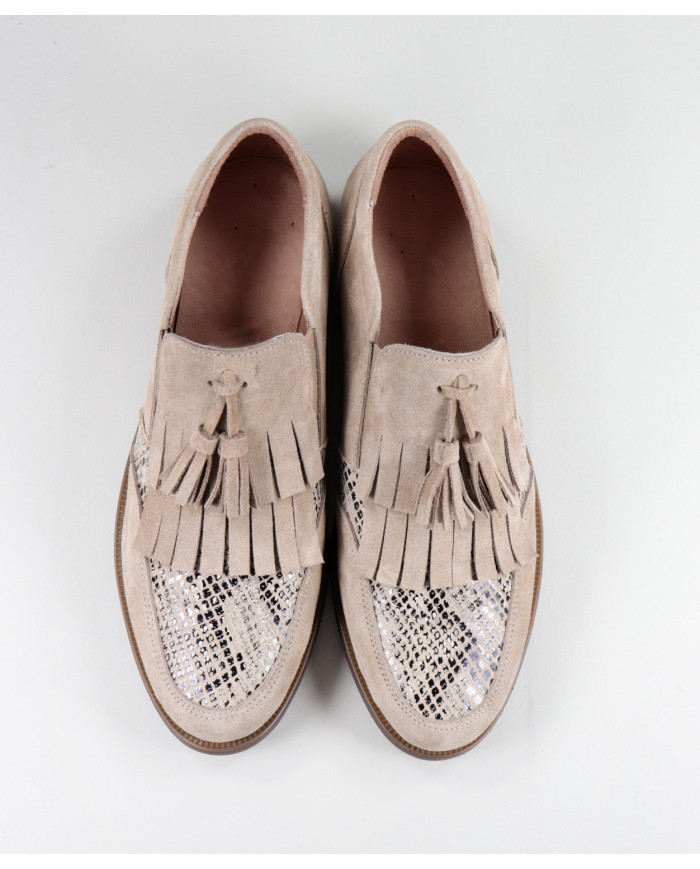 Zapatos de mujer de Oxford Ginova con Berloque