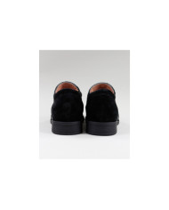 Sapatos Oxford de Mulher Ginova com Berloque em Preto